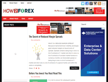 Tablet Screenshot of how2forex.com